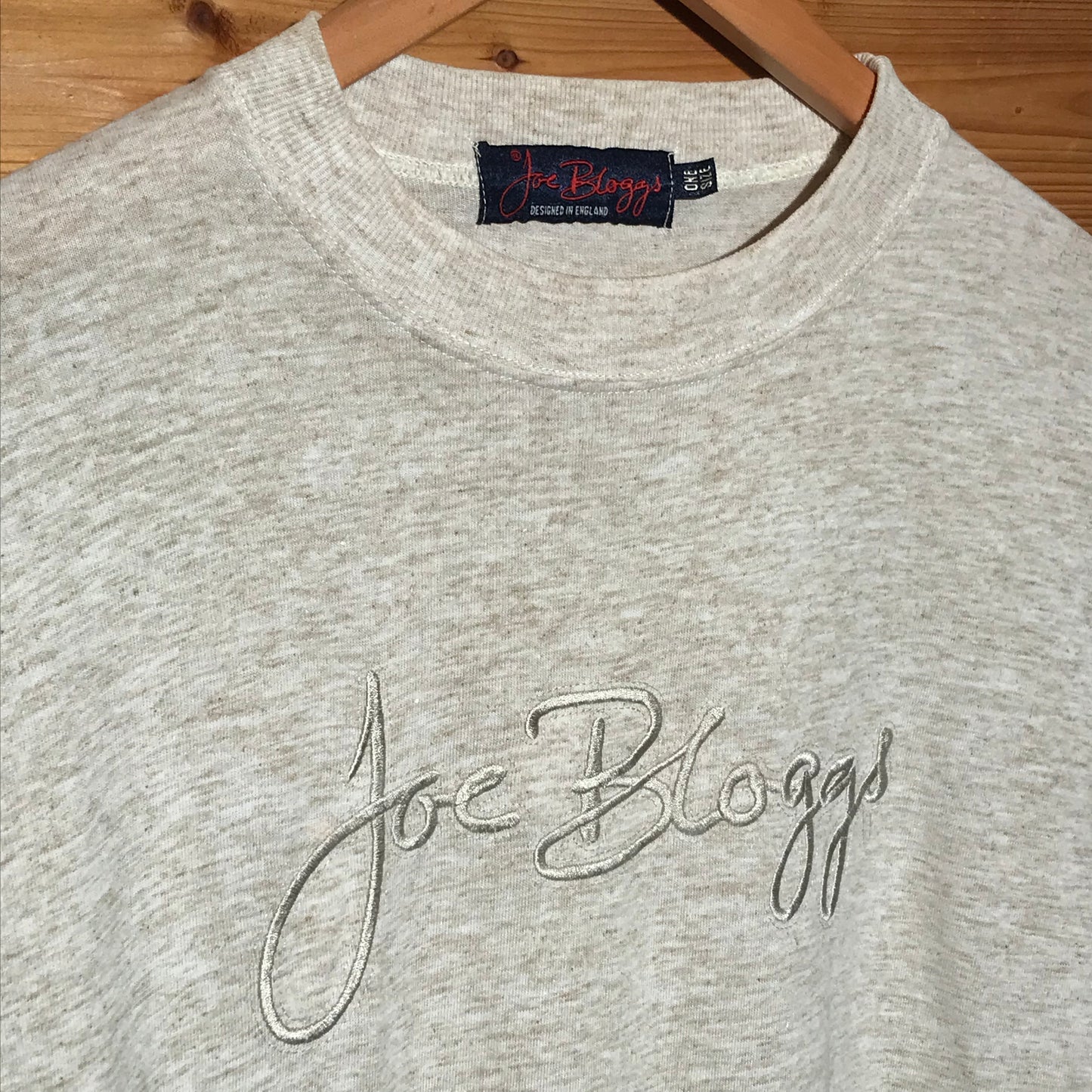 90s Joe Bloggs Script Spellout t shirt