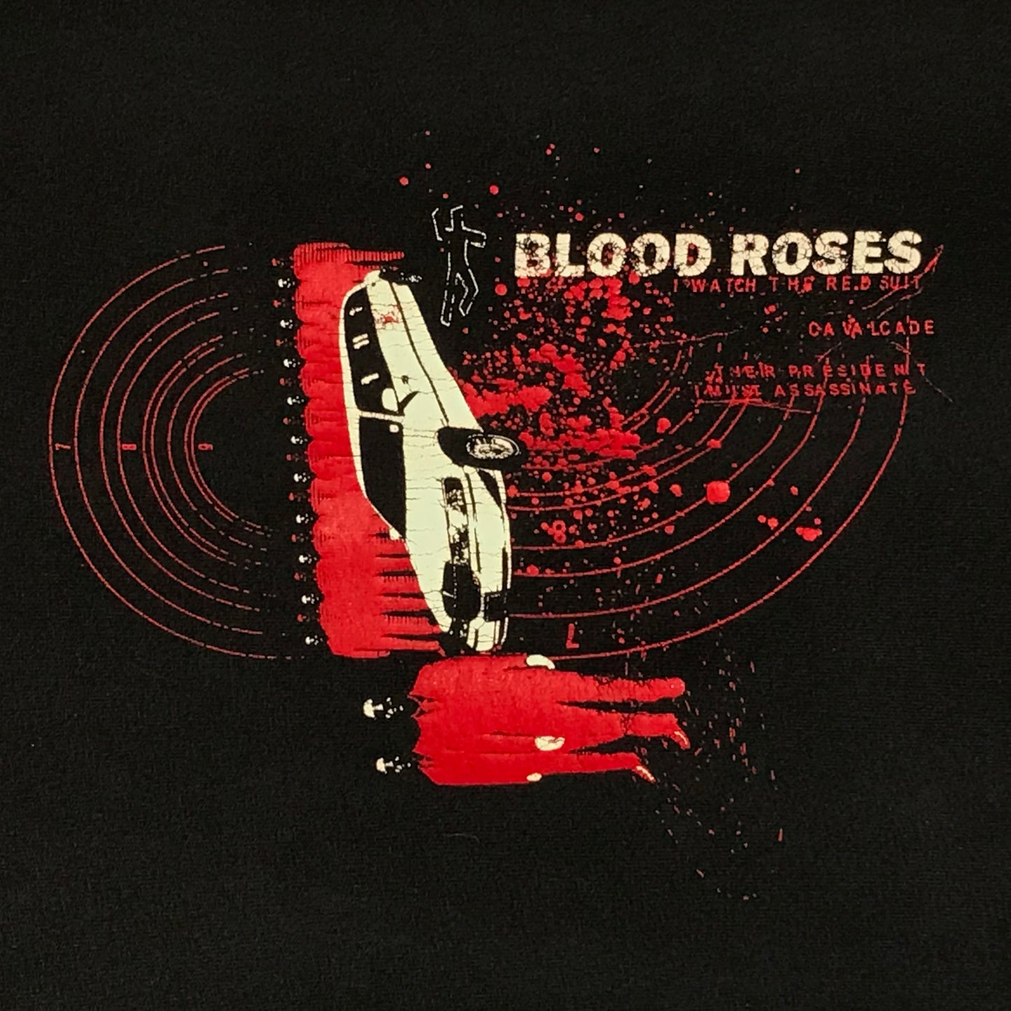 Blood Roses The Red Suit Cavalcade t shirt