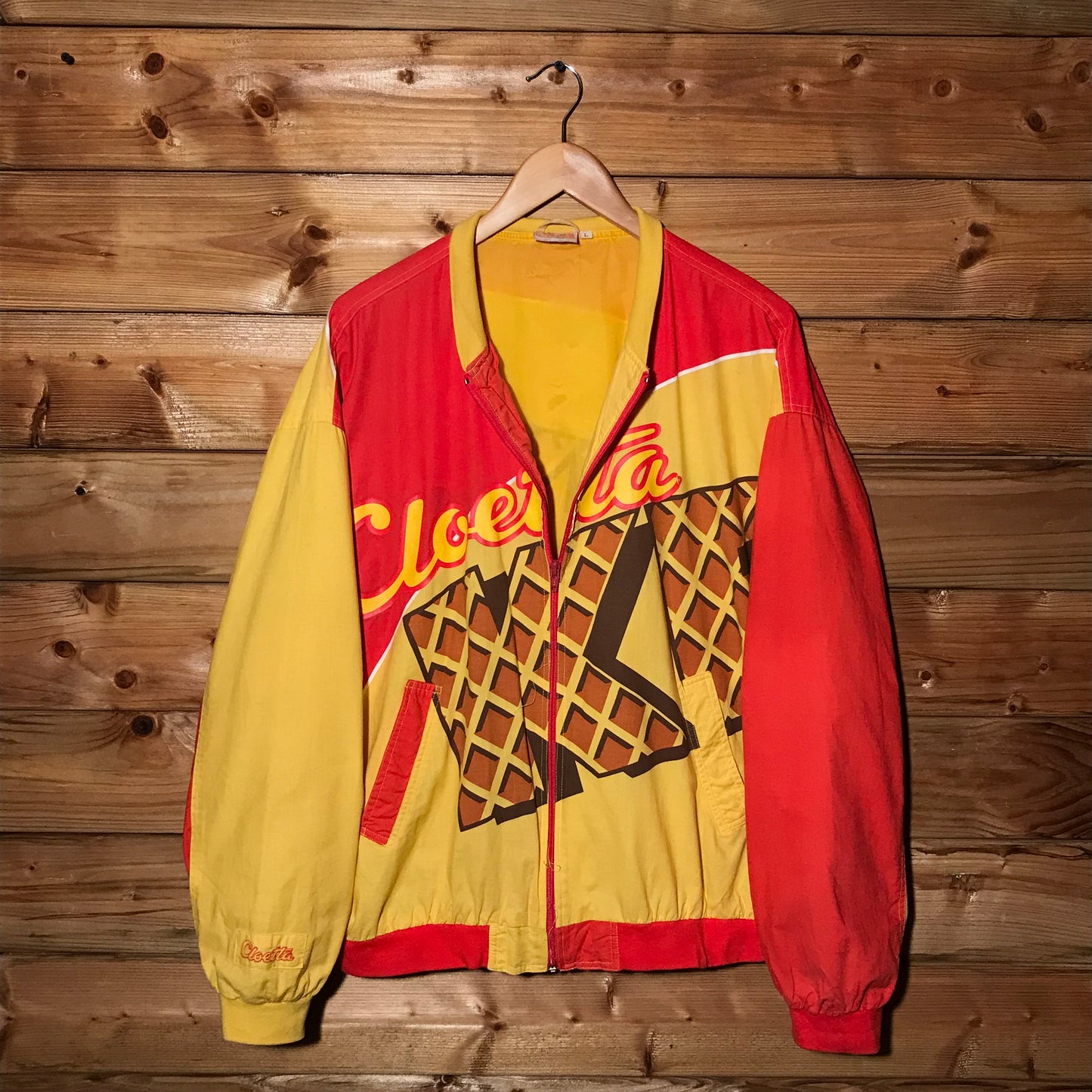 90s Cloetta Kex Choklad Promo bomber jacket