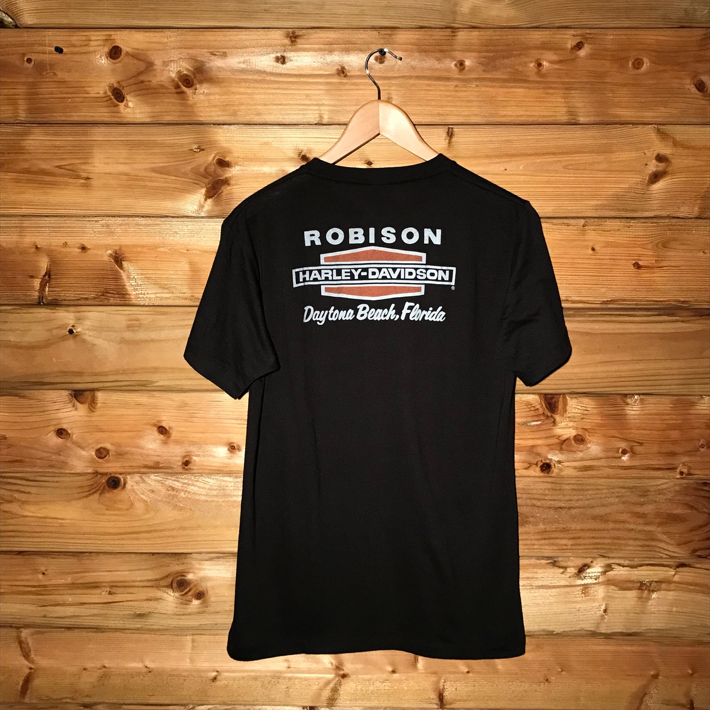 90s Harley Davidson Daytona Beach Centre Spellout t shirt