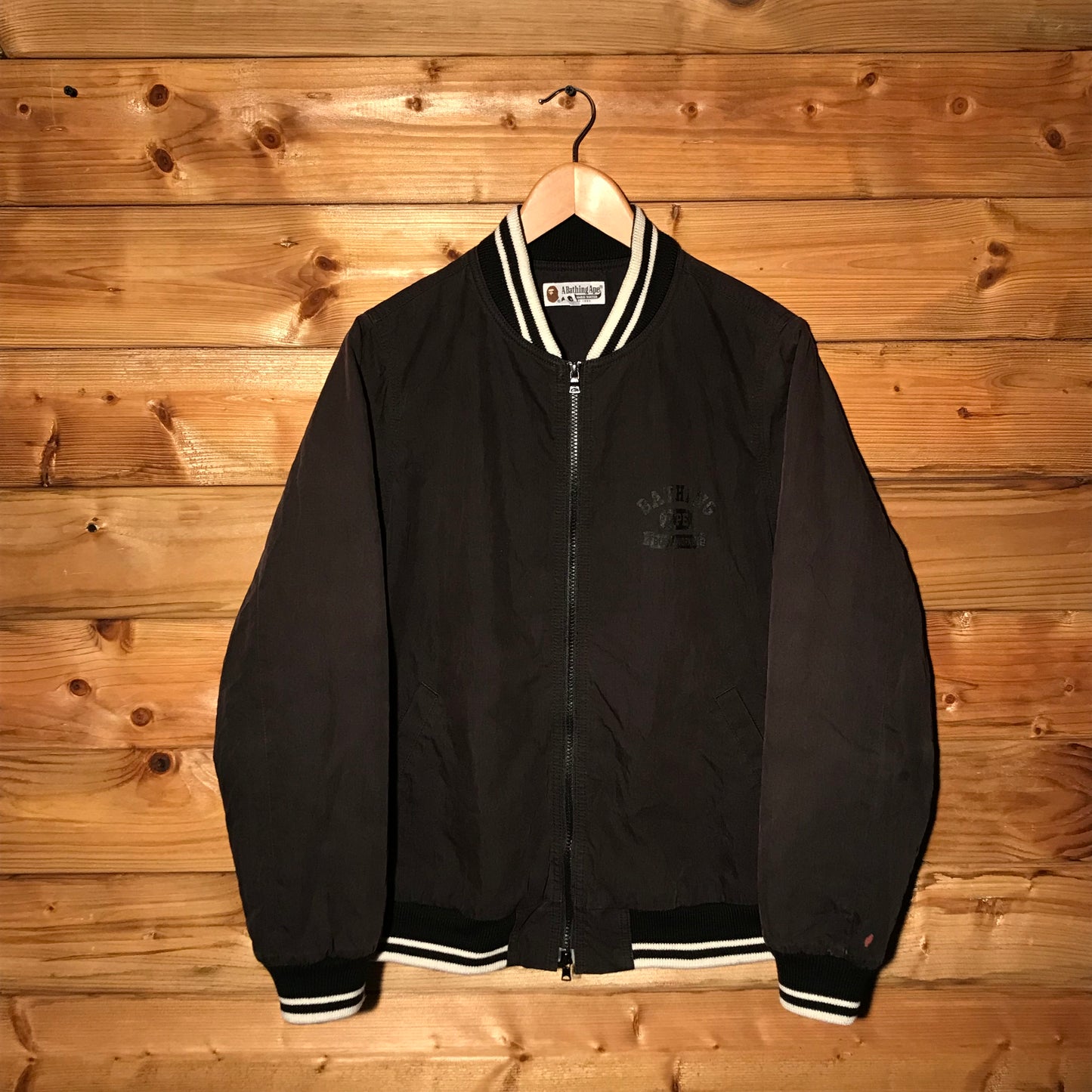 Bape, A Bathing Ape Busy Works Tonal bomber jacket