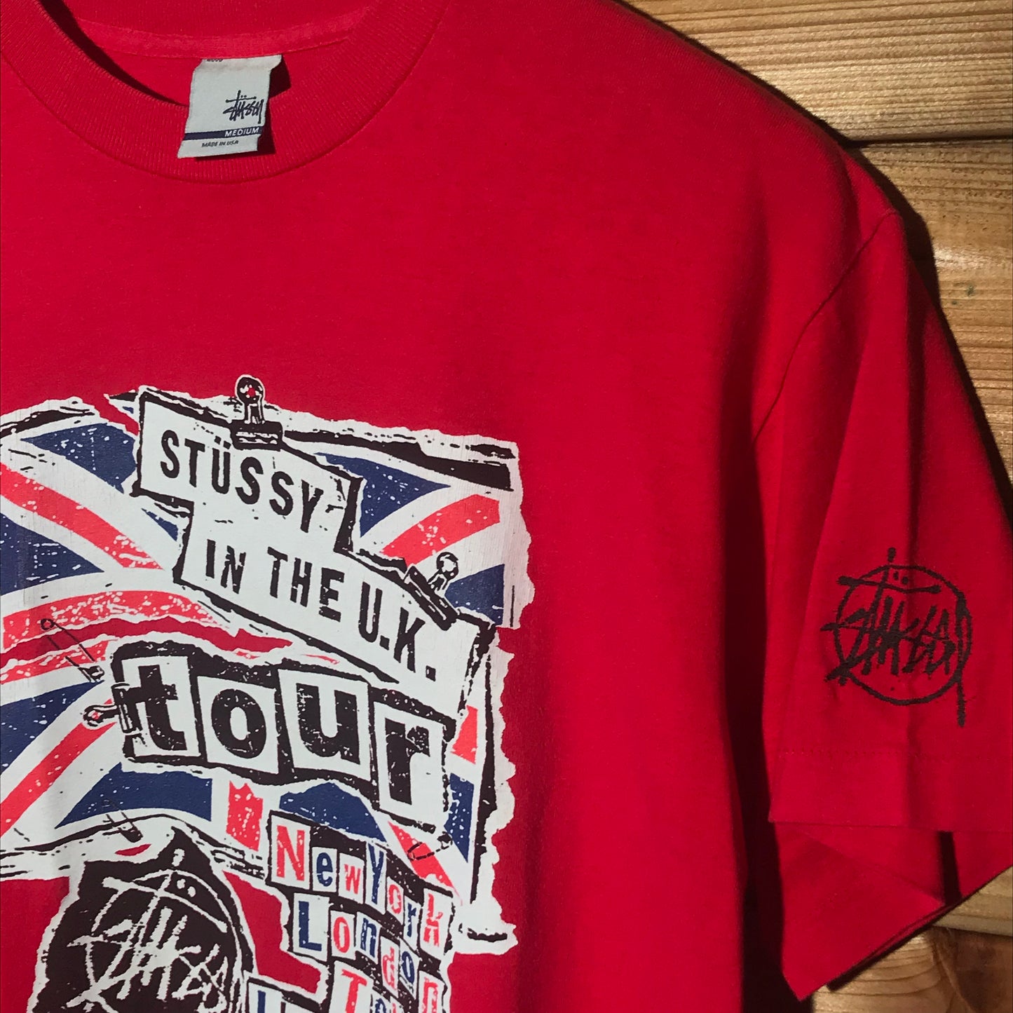 Stüssy Sex Pistols Anarchy In The UK t shirt