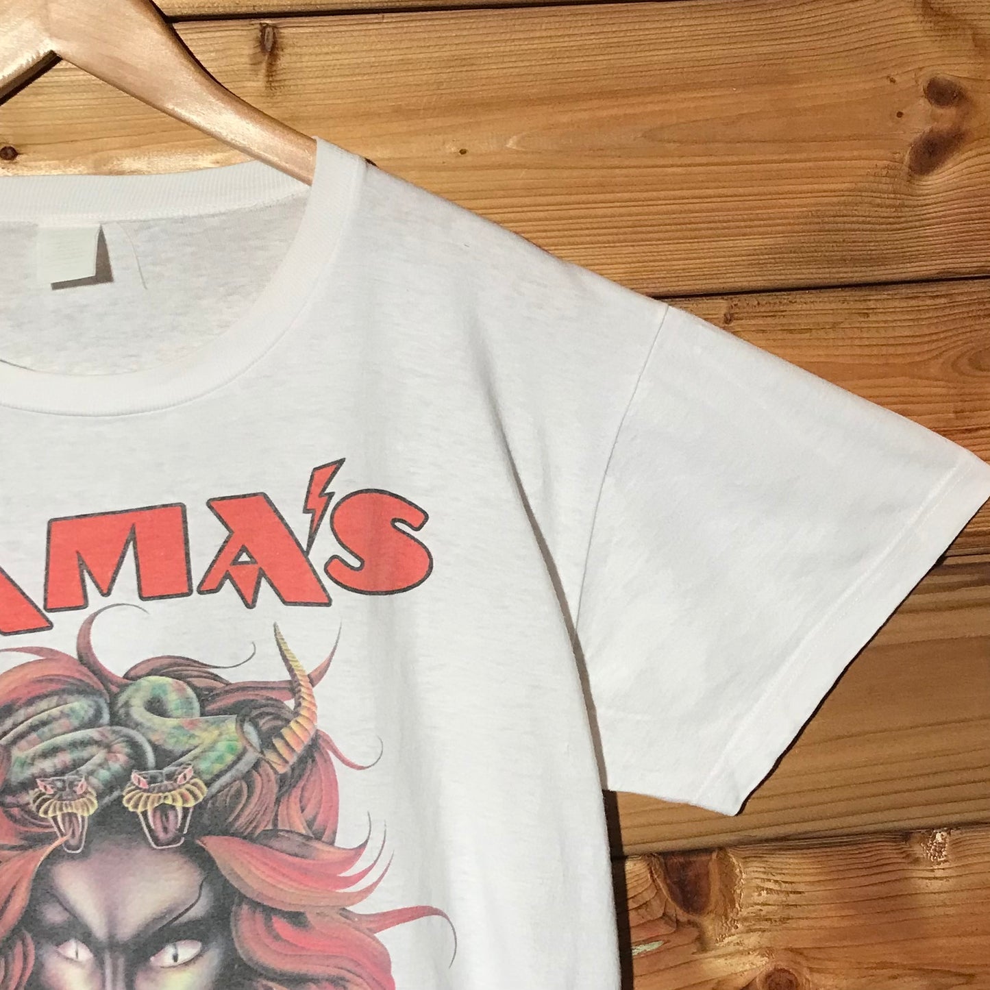 1985 Mama's Boys Power and Passion World Tour t shirt