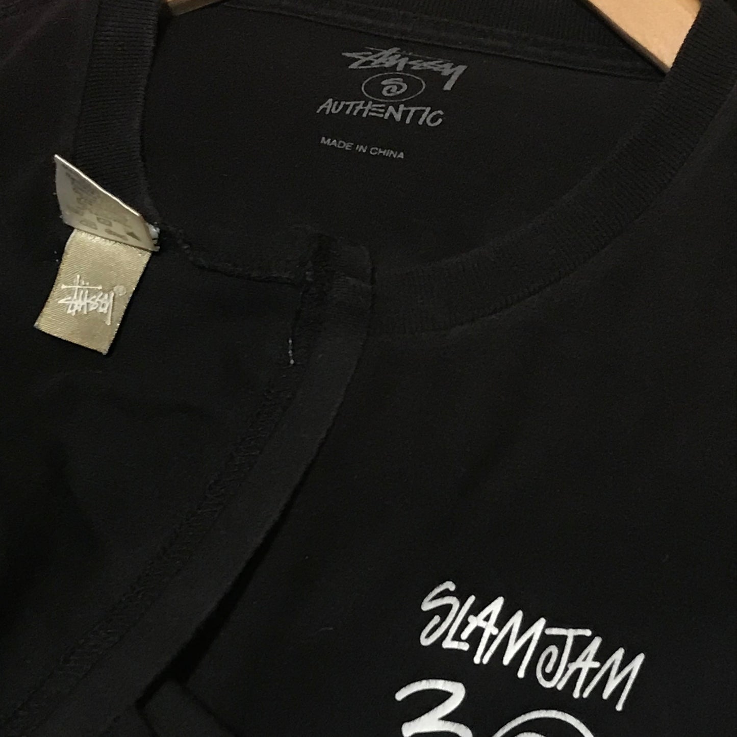 2010 Stüssy x Slam Jam 30th Anniversary t shirt