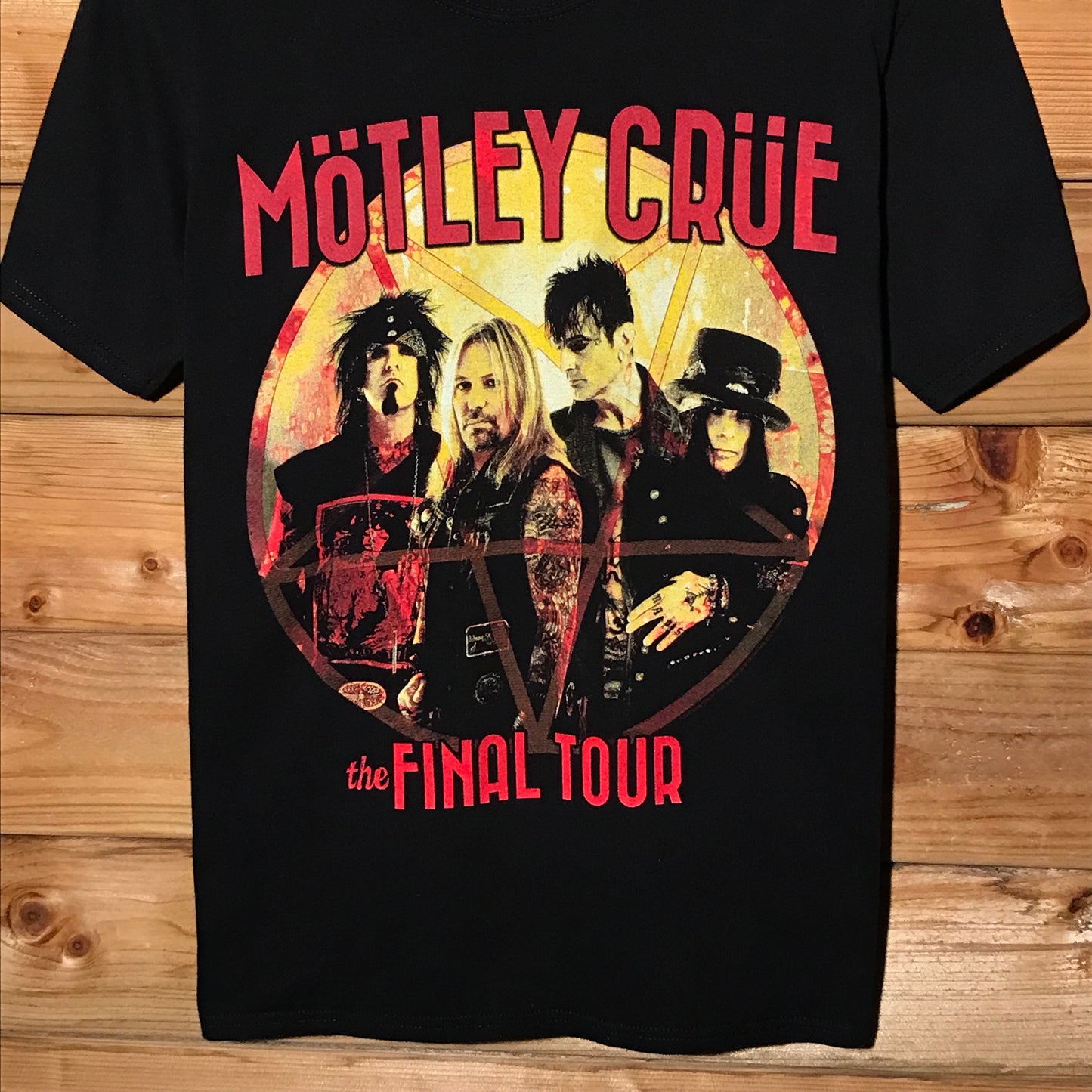 2015 Motley Crue The Final Tour t shirt