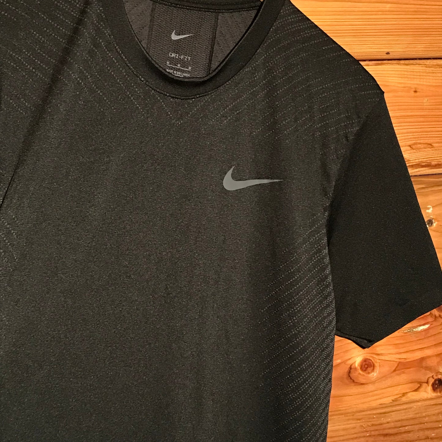 Nike Drifit Tonal Striped t shirt