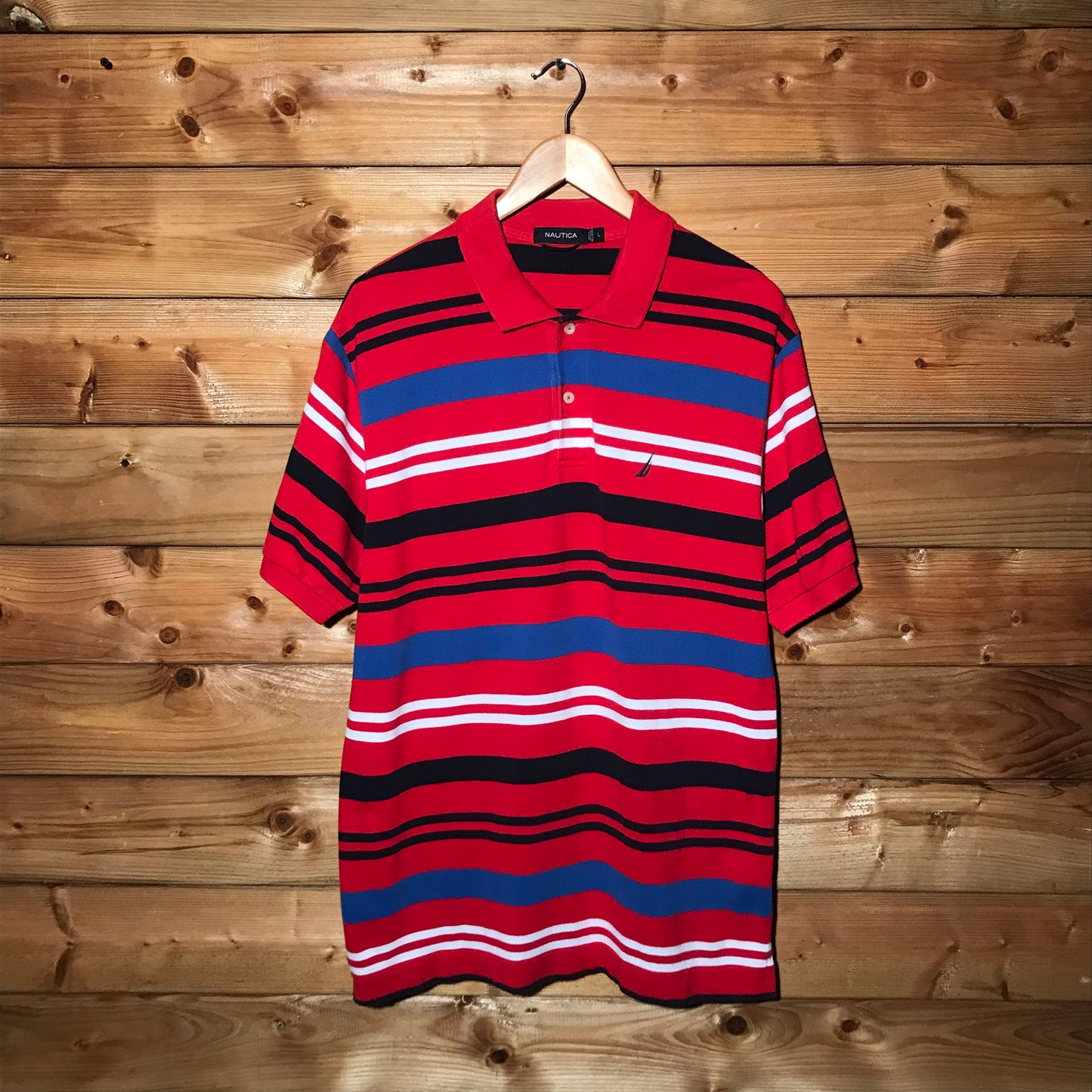 Nautica Stripes polo t shirt