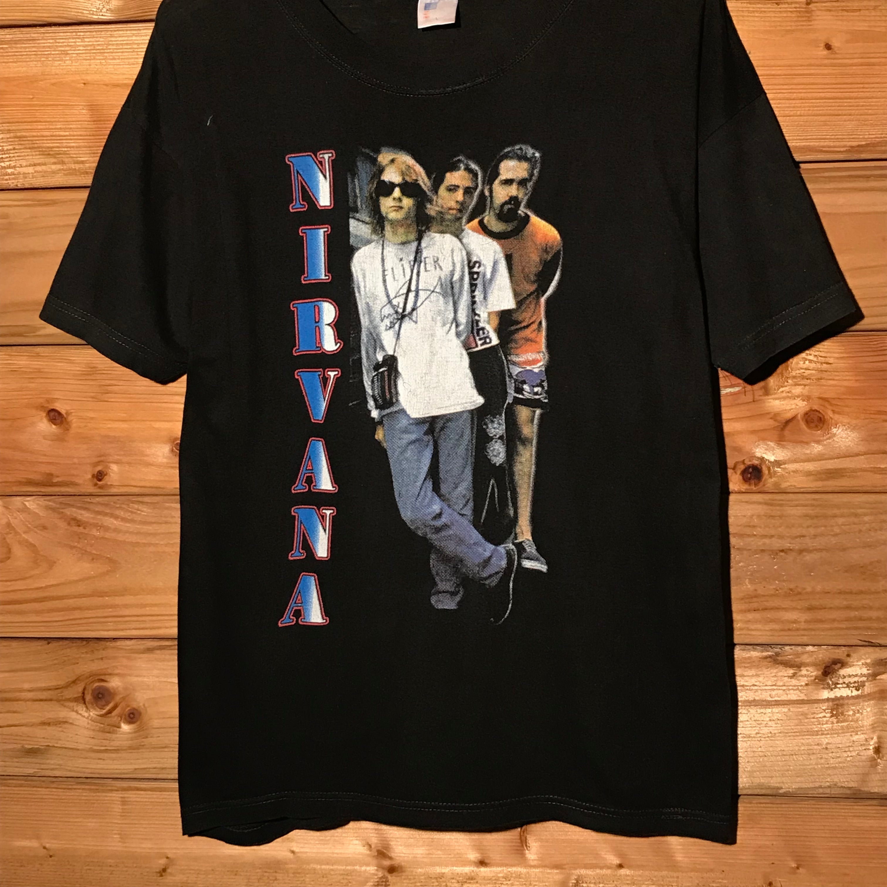 Nirvana concert t shirt best sale