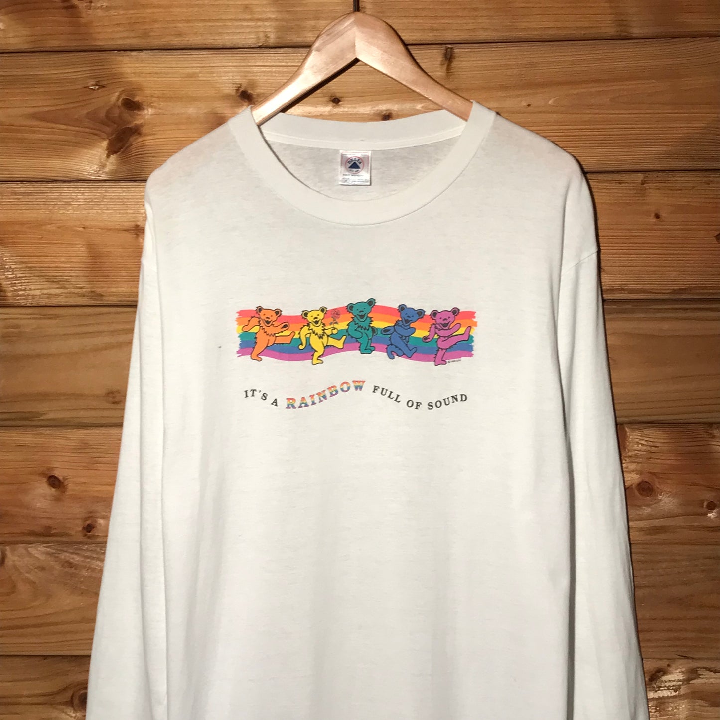 1989 Grateful Dead Rainbow Full Of Sound long sleeve t shirt