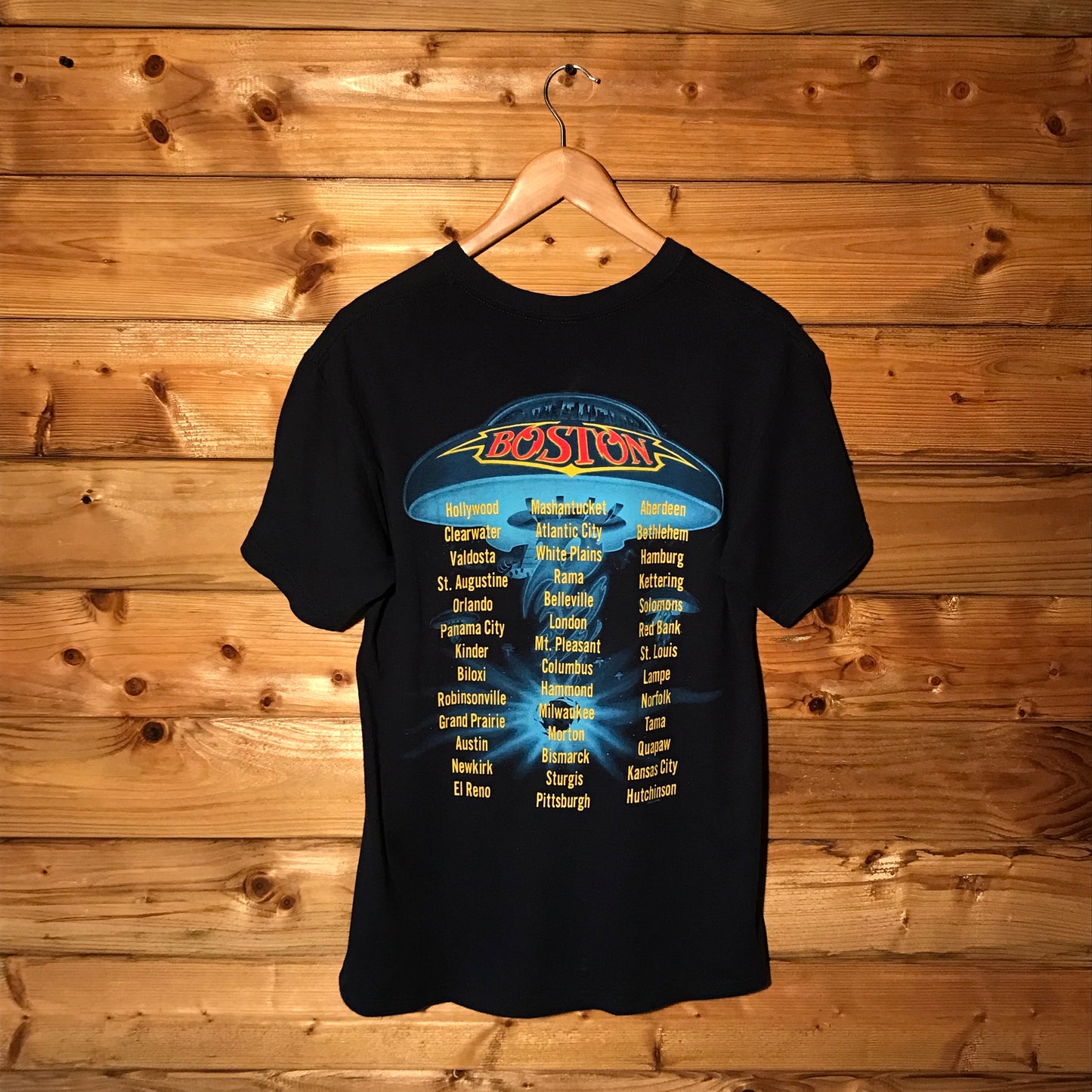 2012 Boston USA Tour t shirt