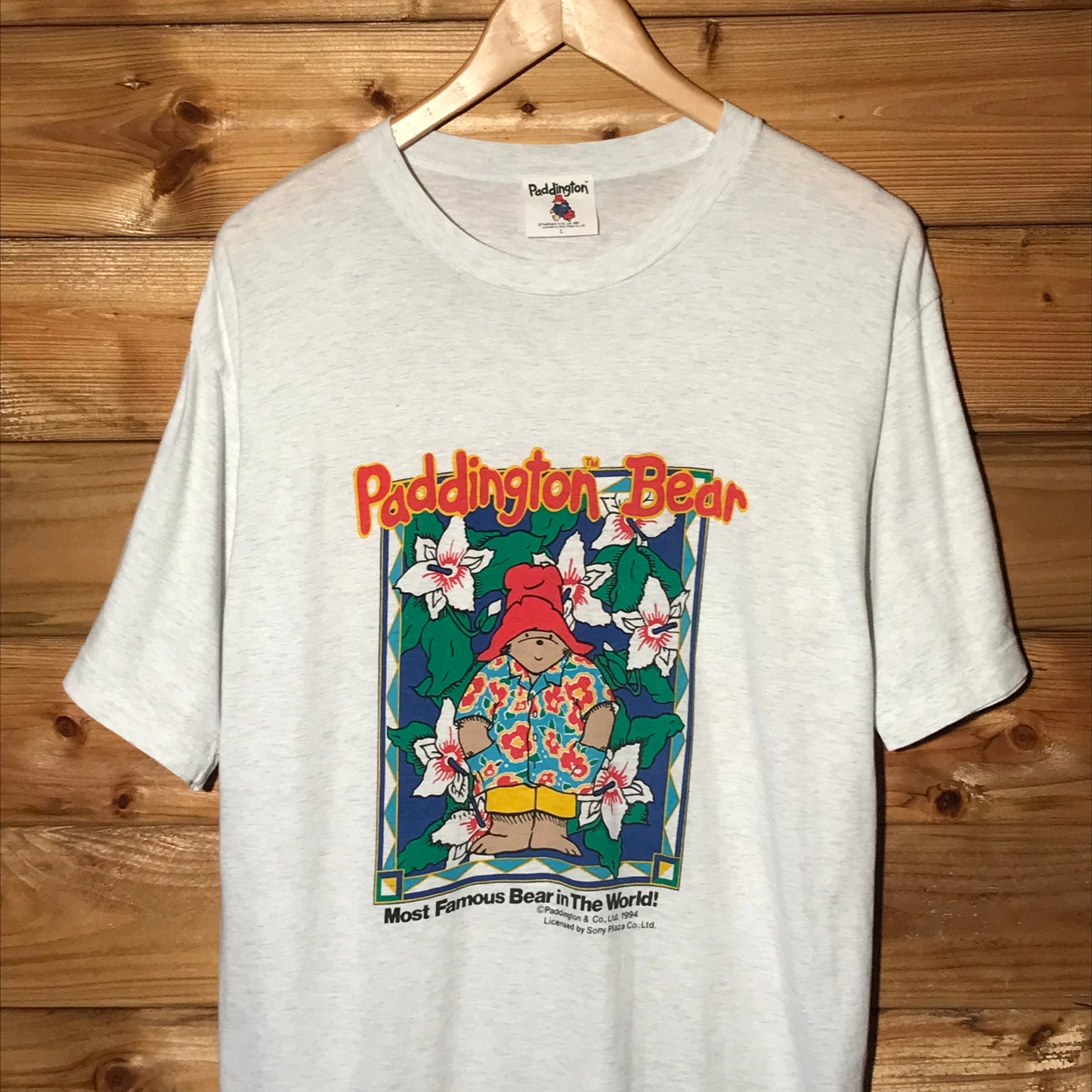 1994 Paddington Bear World Famous t shirt