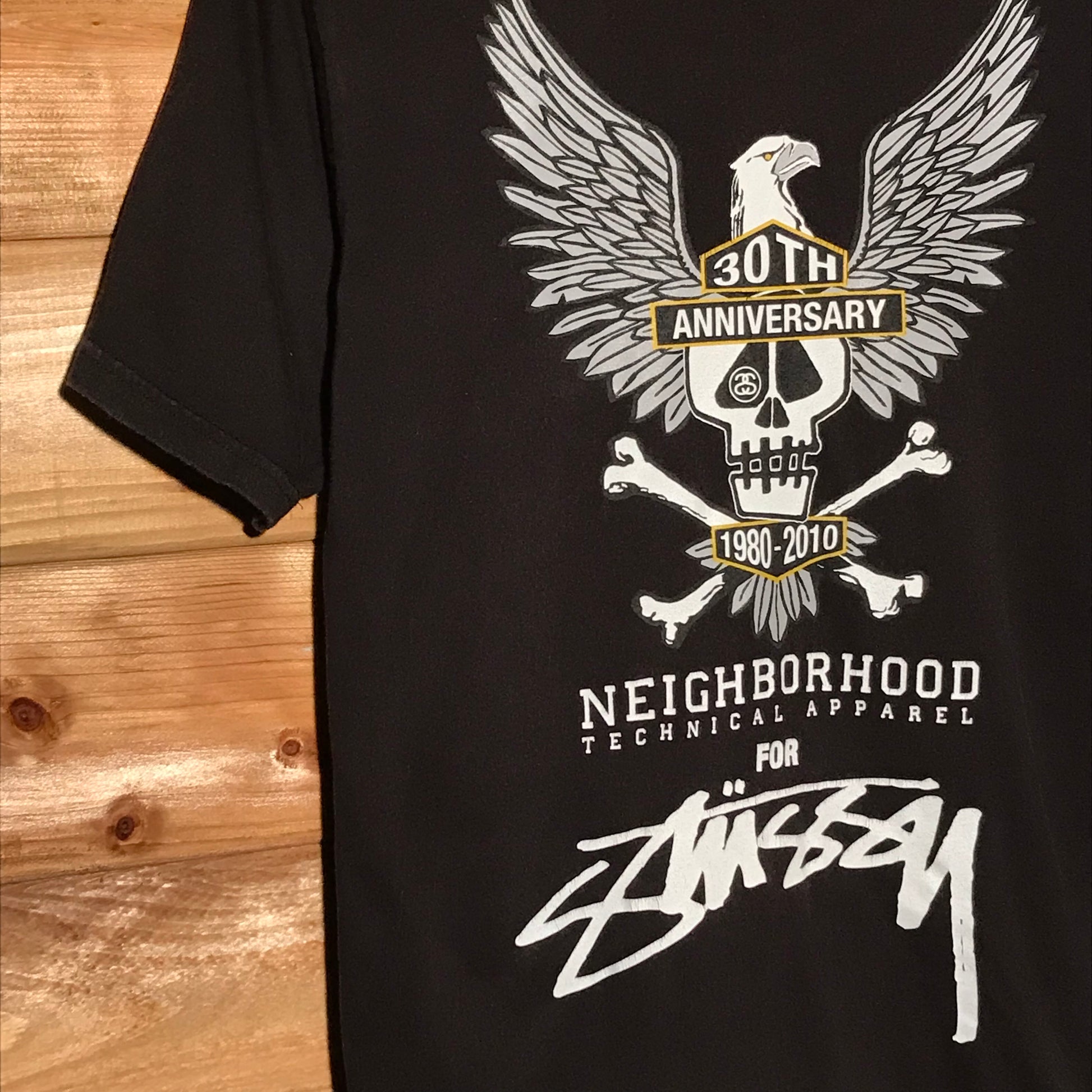 2010 Stüssy x Neighborhood 30th Anniversary t shirt