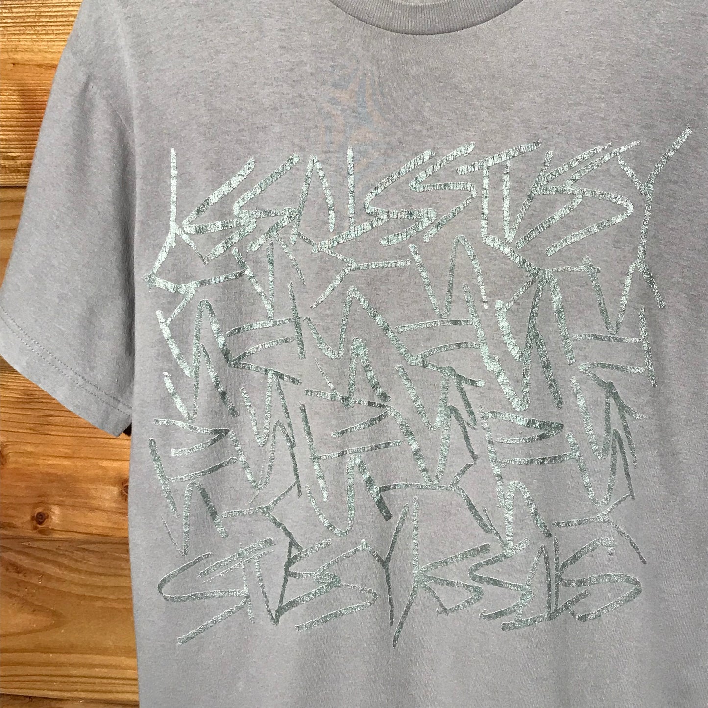 Stüssy x Eric Haze Tonal Repeat Spellout t shirt