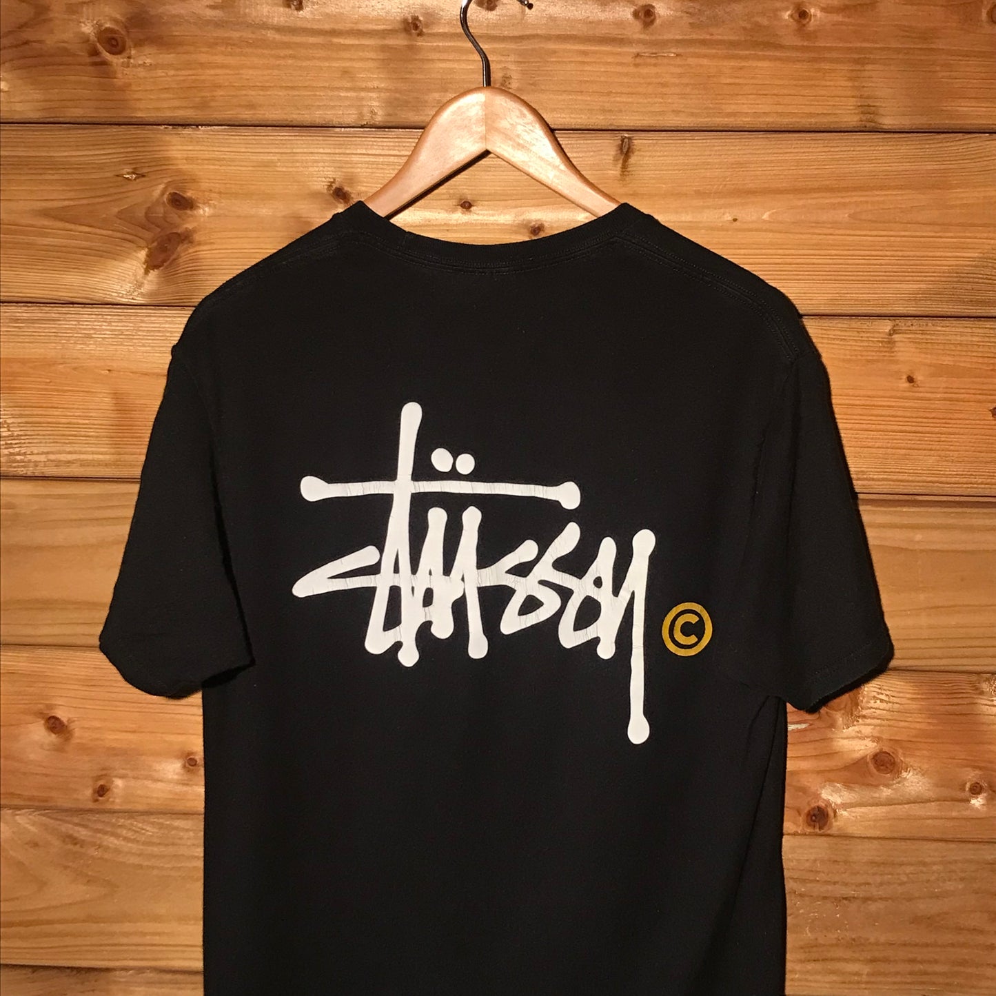 Stüssy Script Spellout t shirt