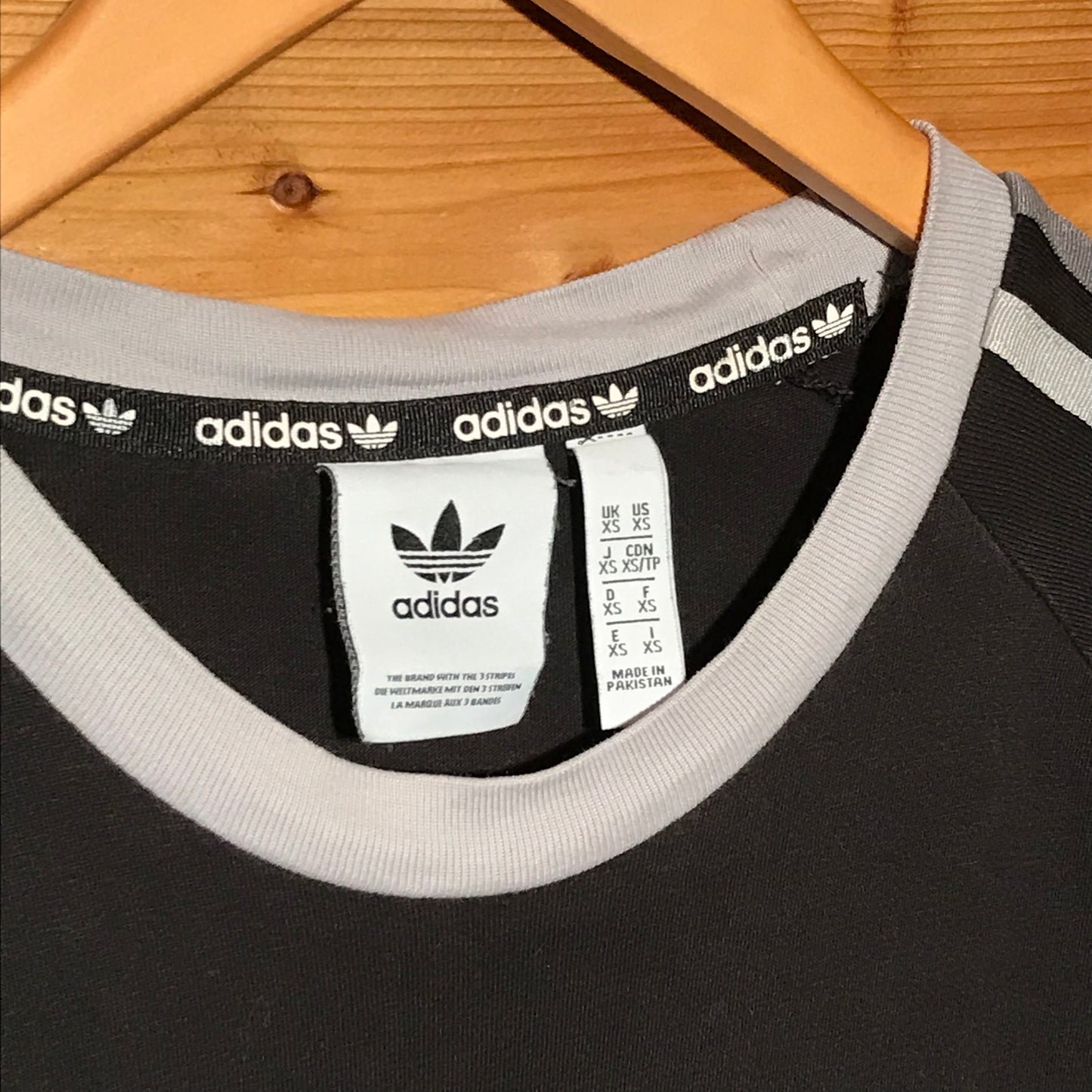 Adidas Essentials Gradient Striped t shirt