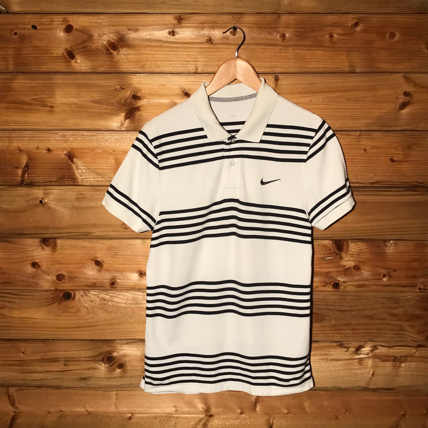 2011 Nike Multi Striped polo t shirt