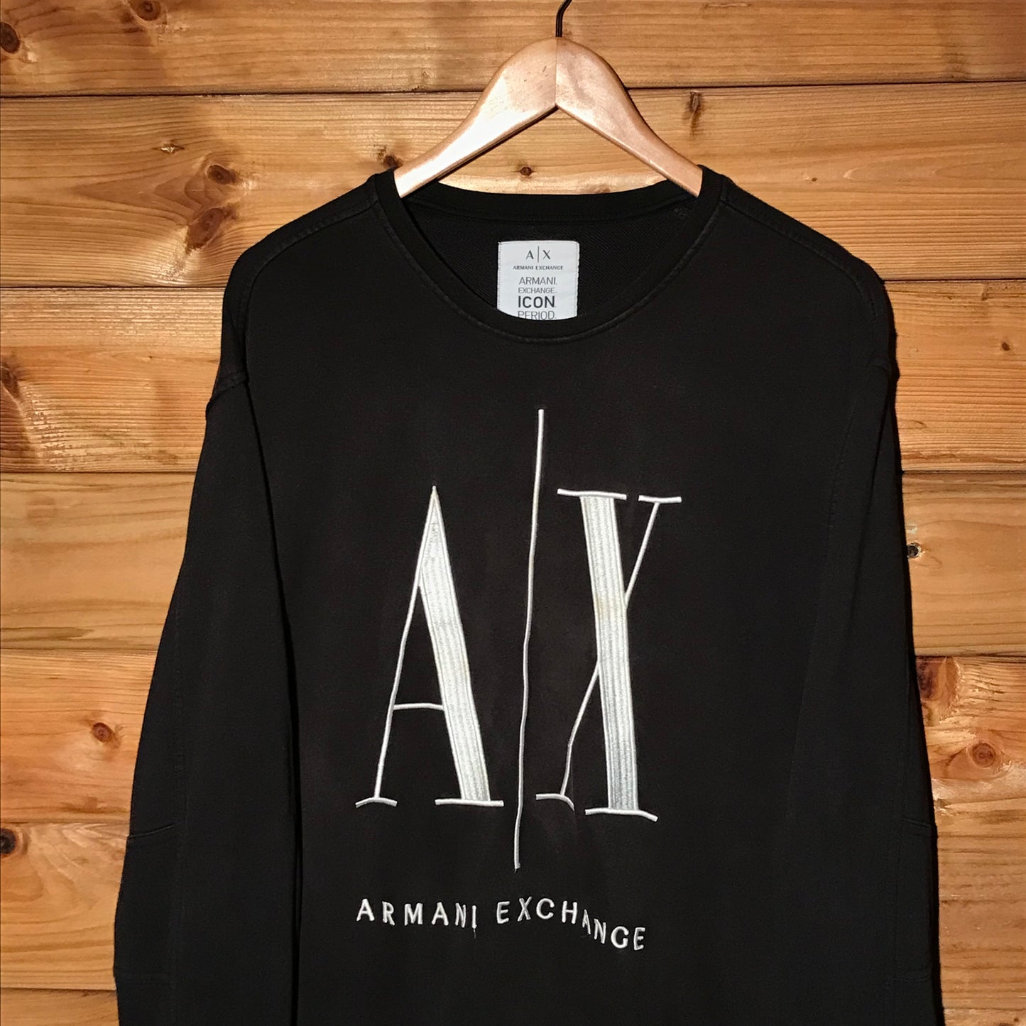 Armani Exchange Icon Period Spellout sweatshirt