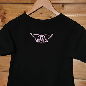 1997 Aerosmith Pink Centre Spellout Song Promo Baby Style t shirt