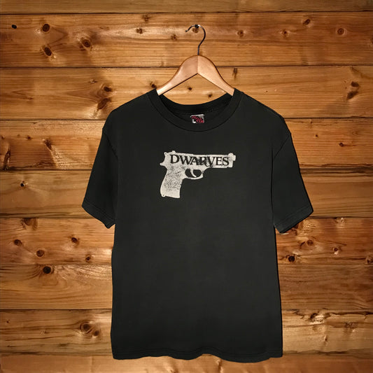 Dwarves Pistol Centre Spellout Band t shirt