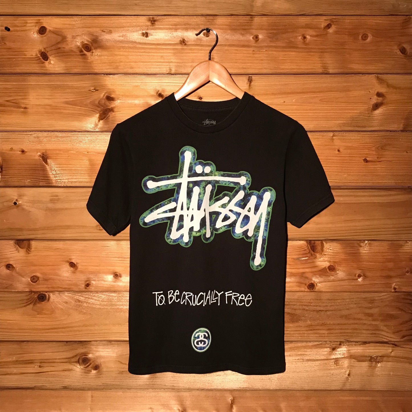 Stüssy x Facetasm Crucially Free t shirt