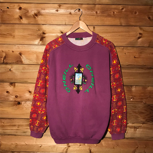 90s O'Neill Double Spellout Abstract sweatshirt