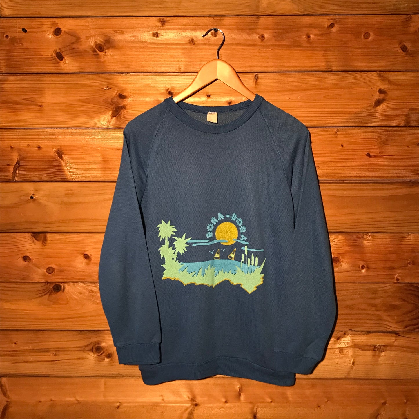 90s Bora Bora Beach Souvenir sweatshirt