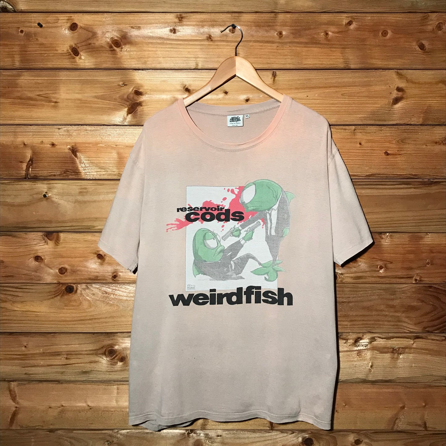 Weird Fish Reservoir Cods Movie Parody t shirt