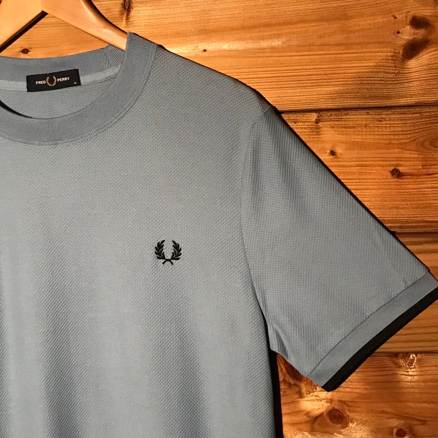 Fred Perry Essentials Waffle Knit t shirt