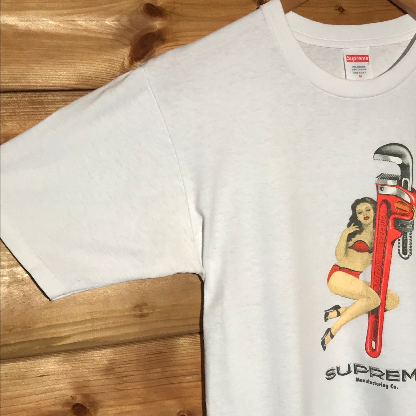 Supreme Manufacturing Co Wrench t shirt