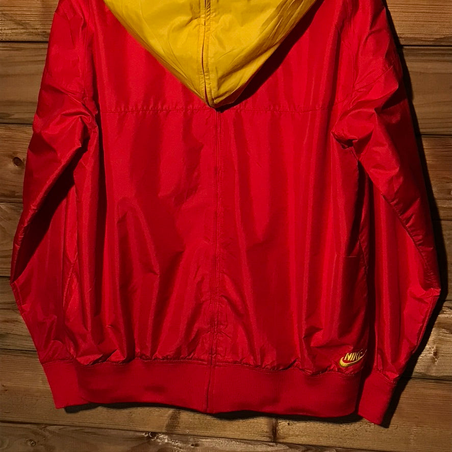 2008 Nike Colour Split full zip through windbreaker jacket