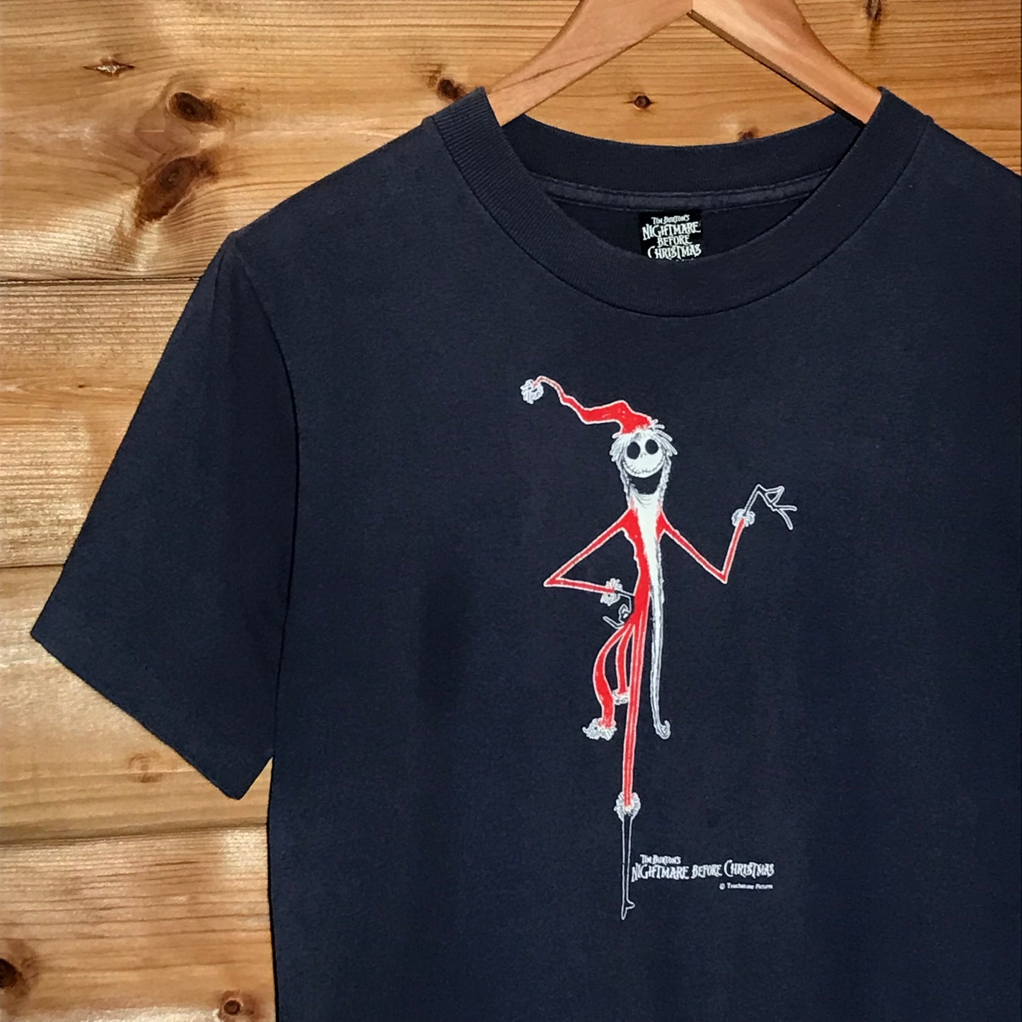 1993 Nightmare Before Christmas Jack Skellington Santa Costume t shirt