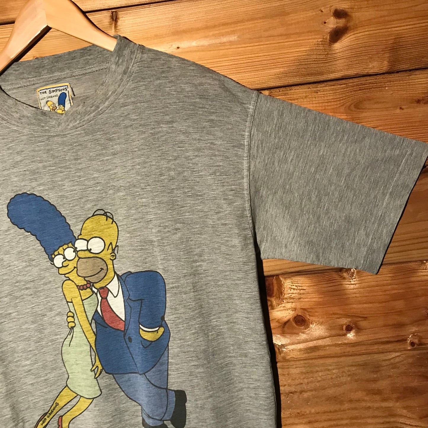 1998 The Simpsons Homer and Marge t shirt