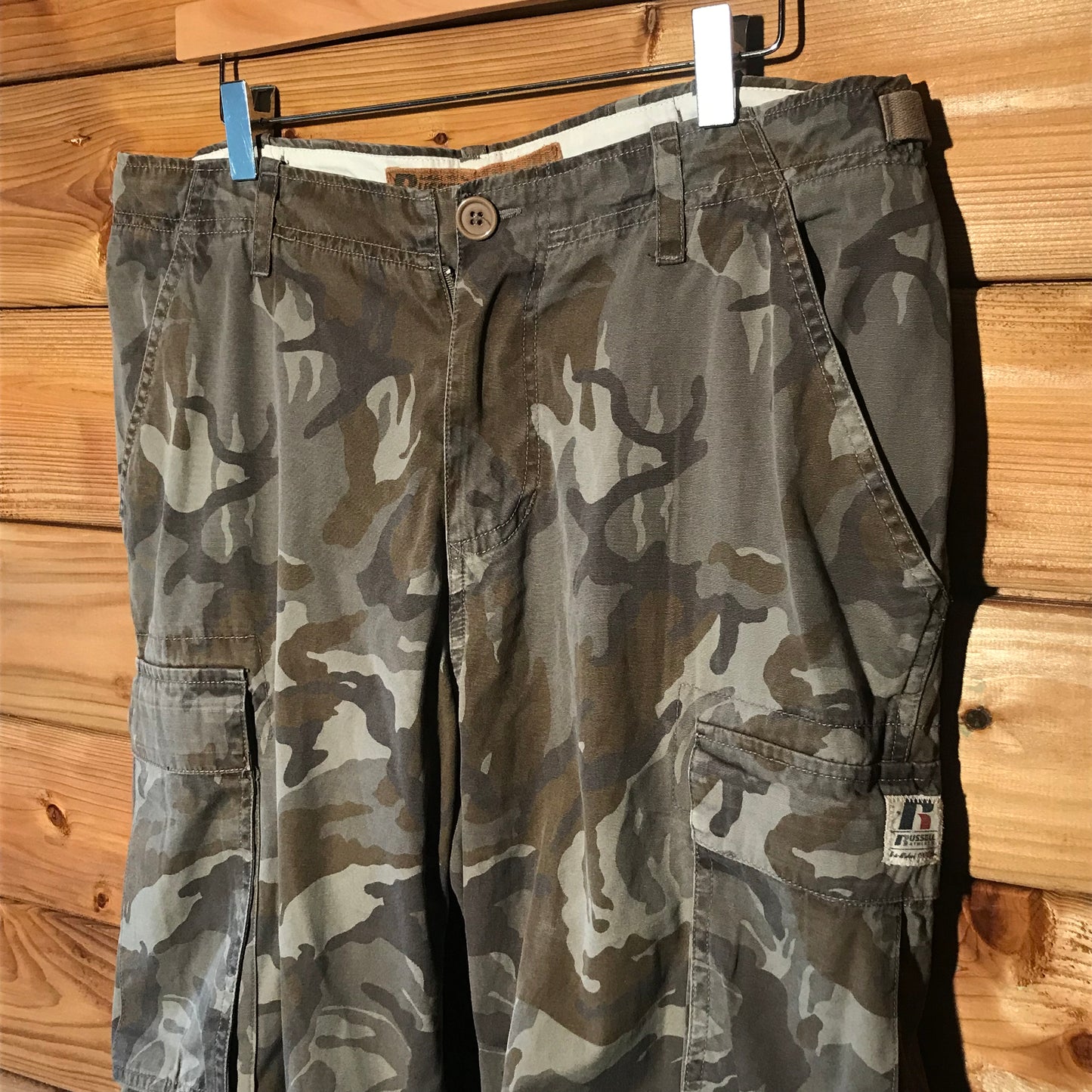 Russell Athletic Camo cargo shorts