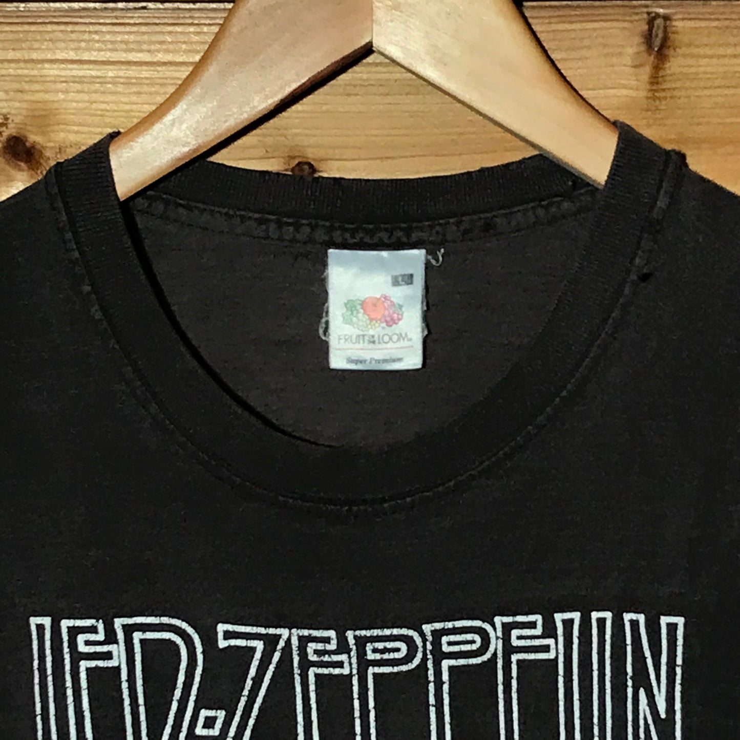 2000 1977 Led Zeppelin North American Tour t shirt