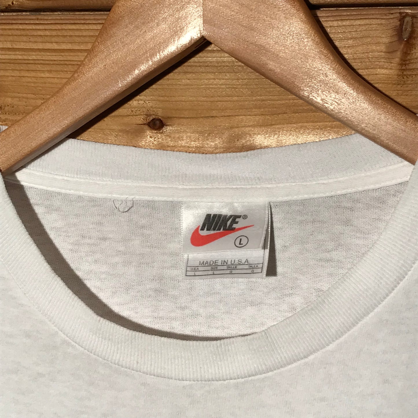 90s Nike Run Fast Centre Swoosh t shirt