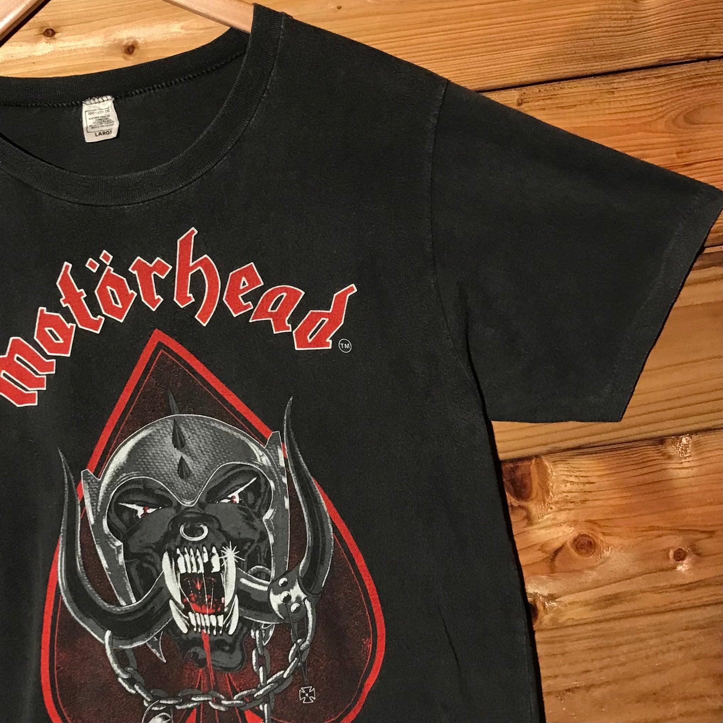 1986 Motörhead Orgasmatron World Tour t shirt