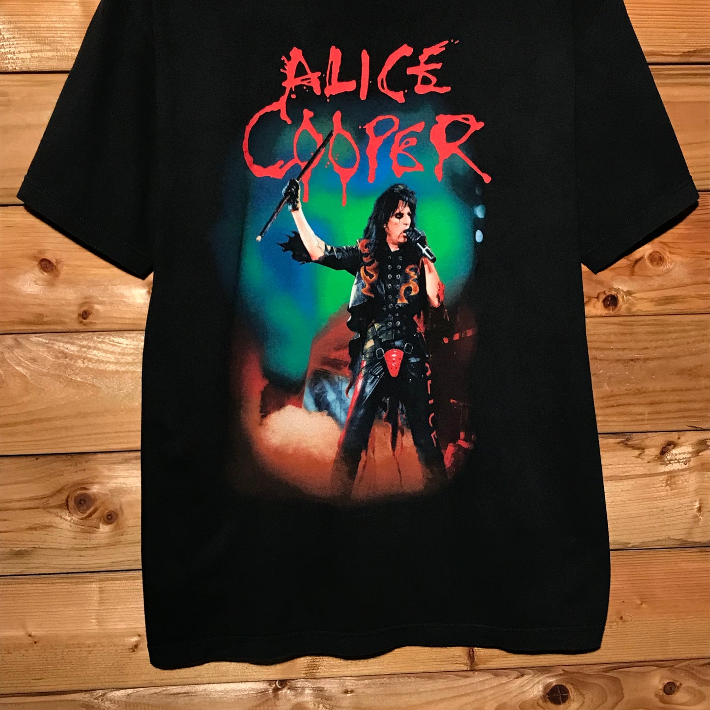 1999 Alice Cooper Rock N Roll Carnival Tour Photo t shirt