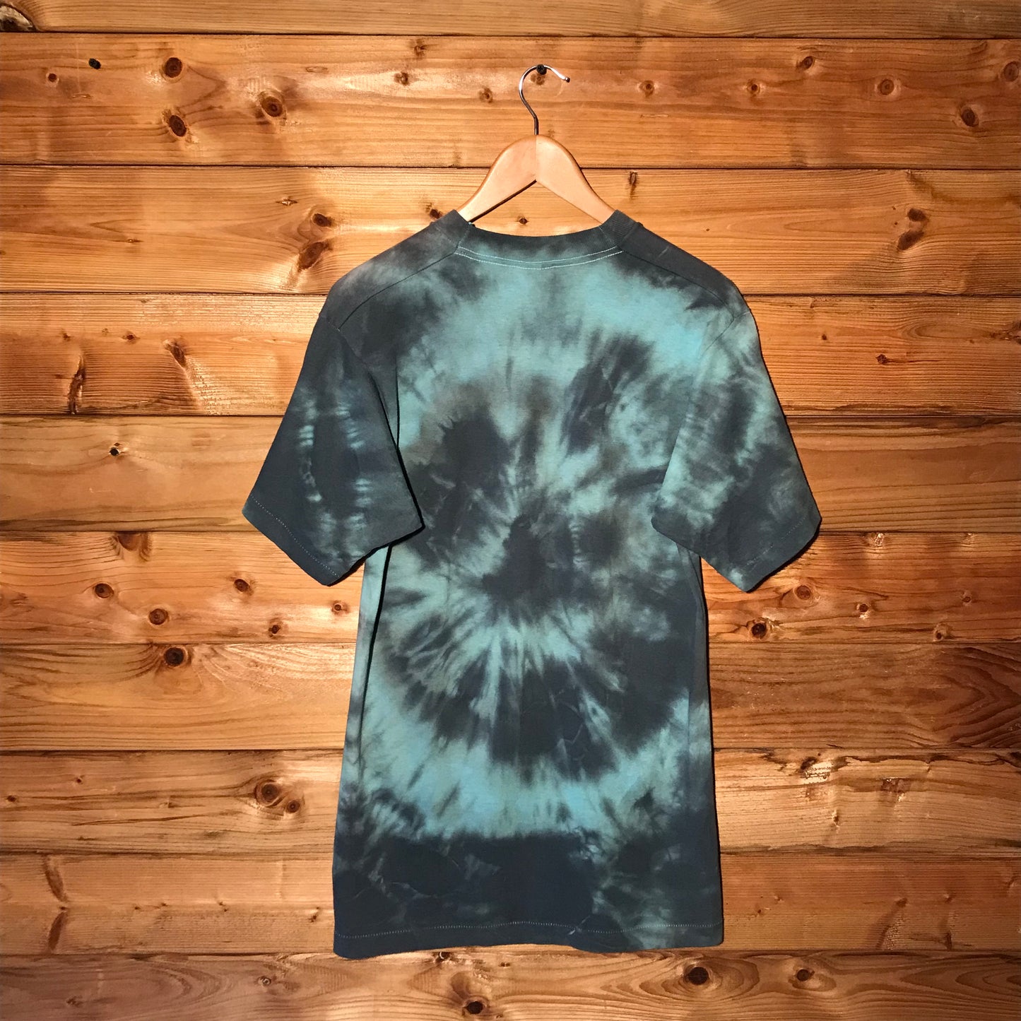 90s Fruit Of The Loom Swirl Tie Dye t shirt