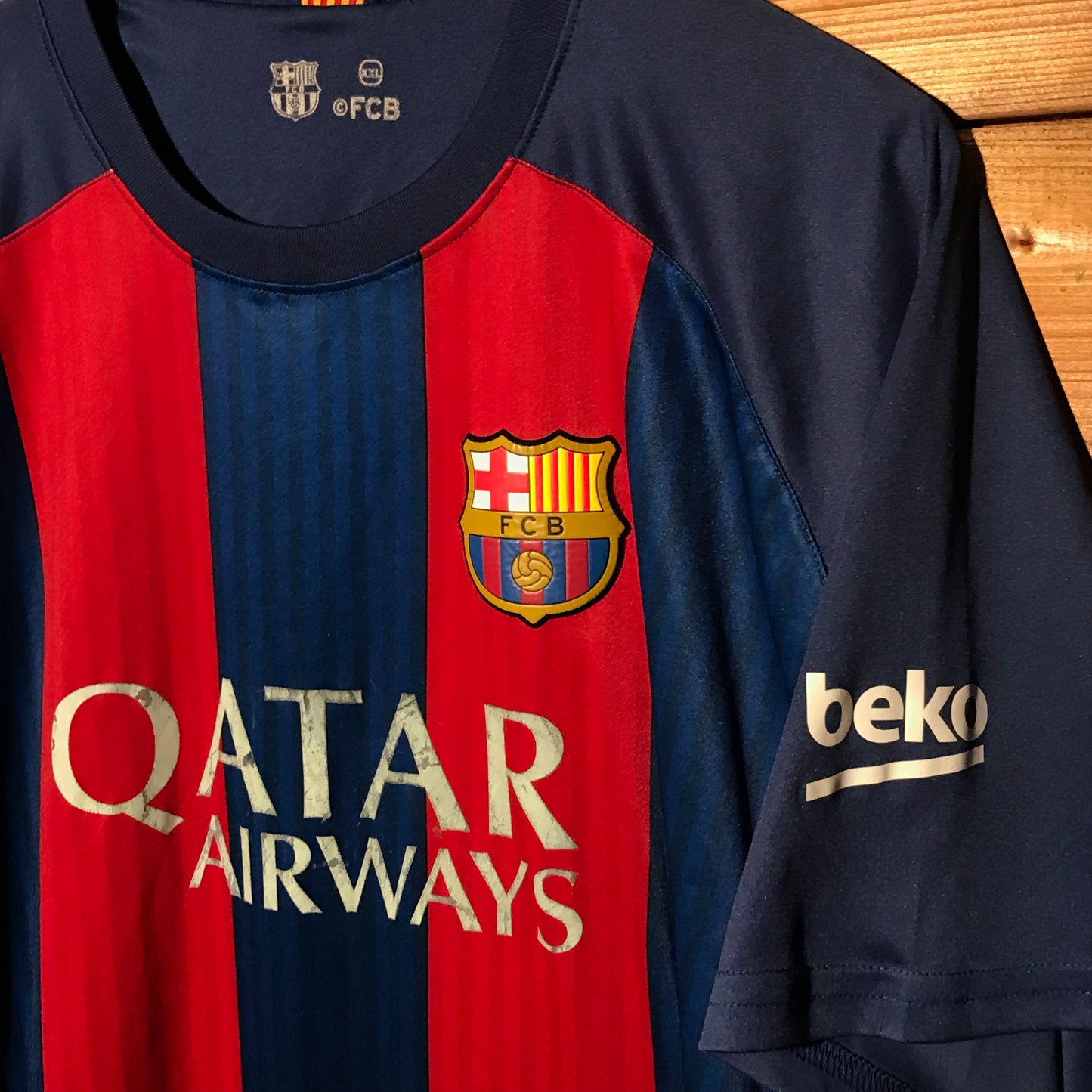 2016 FC Barcelona Messi Home t shirt