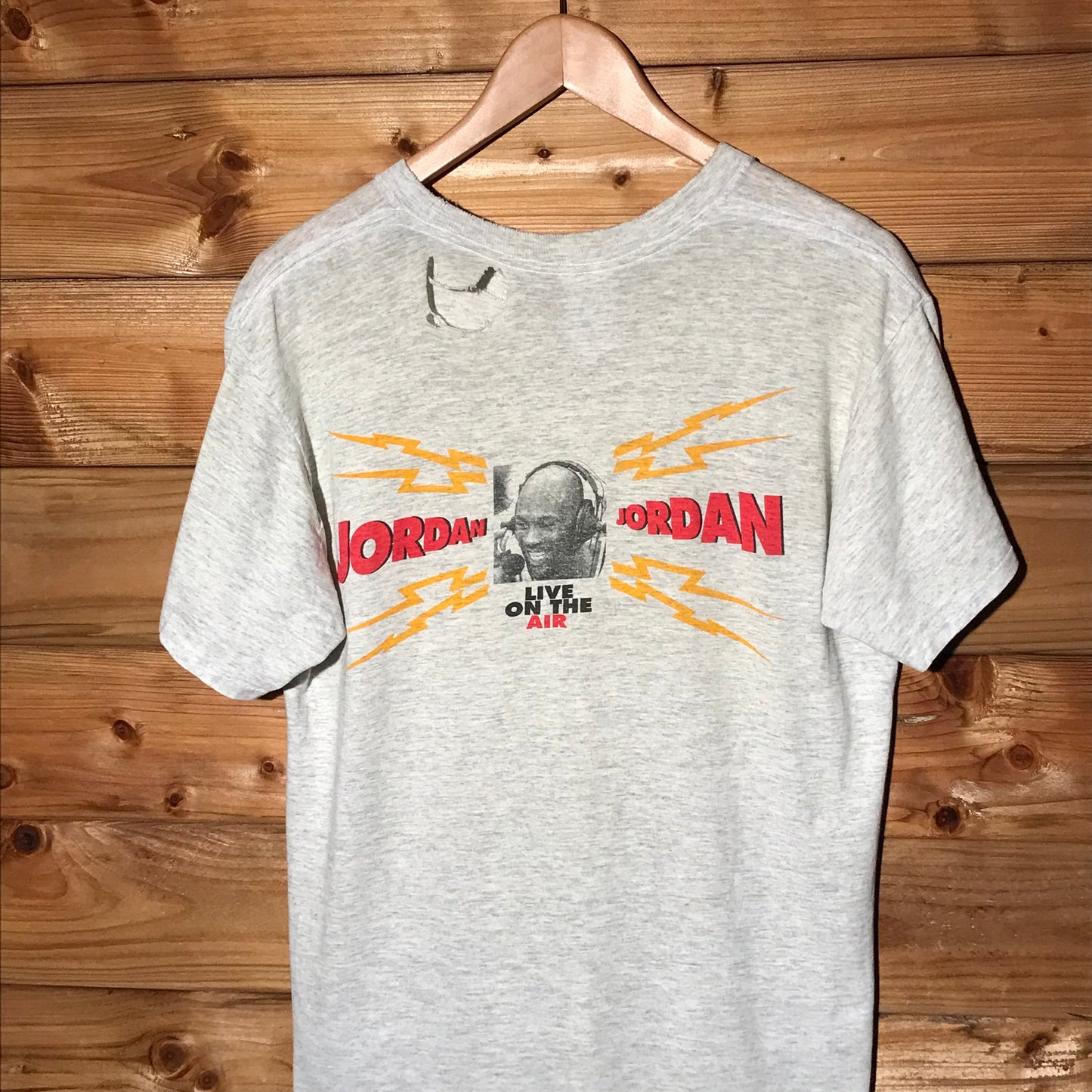 90s Nike Air Jordan Jamming Frequency Live On The Air t shirt