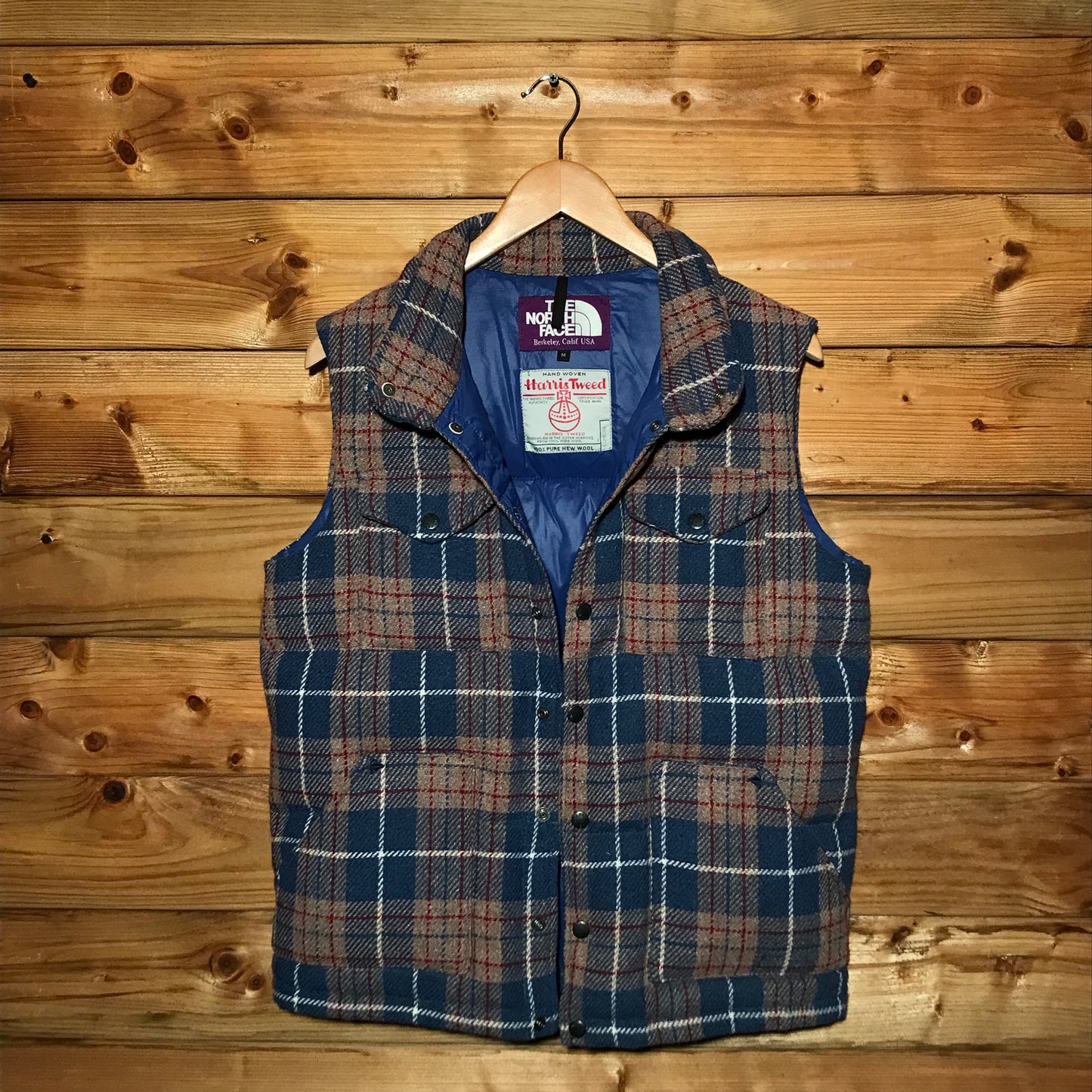 2010 The North Face Purple Label x Harris Tweed gilet