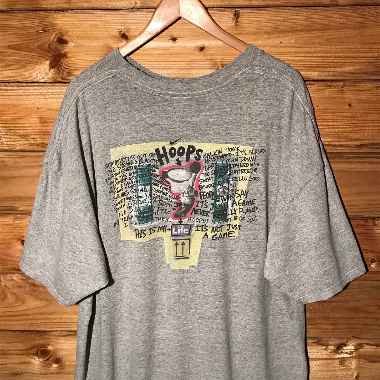 90s Nike Basketball The Rock Is Mine t shirt