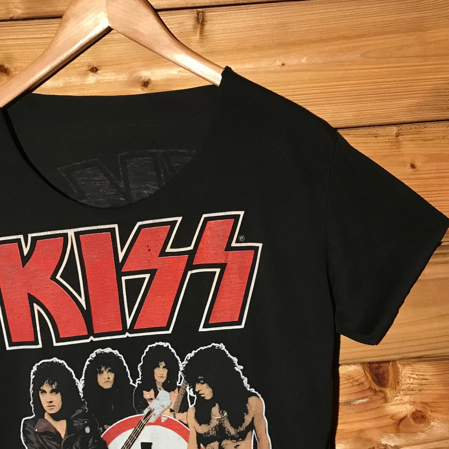 1988 Kiss Crazy Nights World Tour t shirt