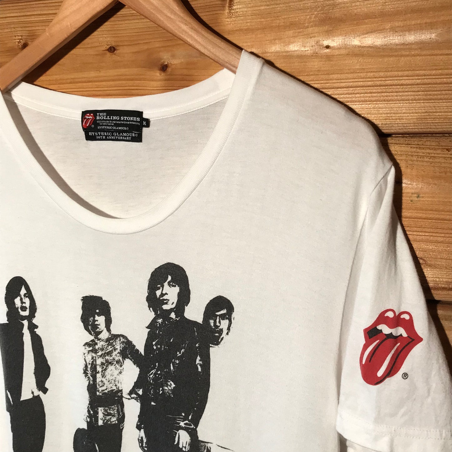 2014 Hysteric Glamour The Rolling Stones Band t shirt