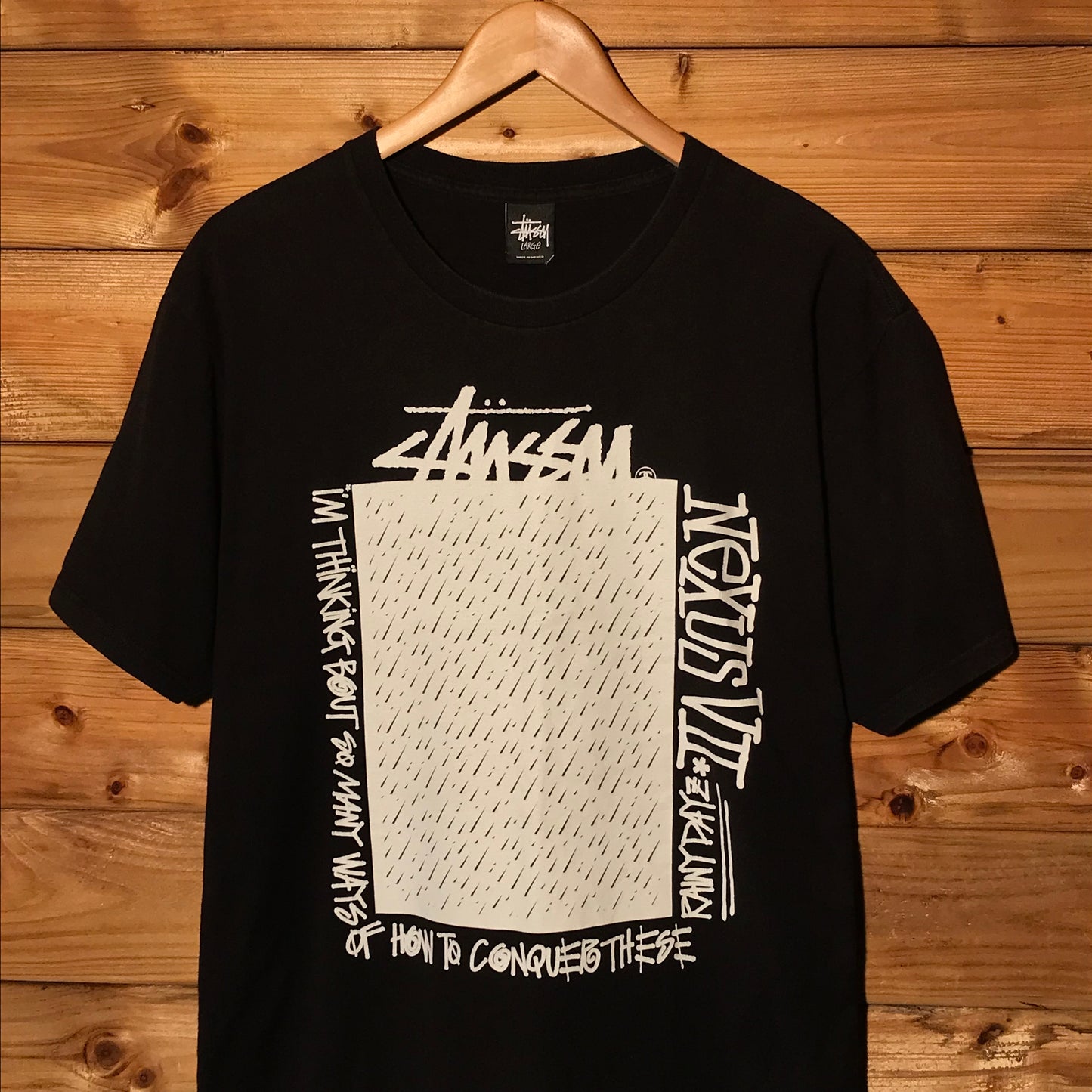 2013 Stüssy x Nexus VII Rainy Dayz t shirt