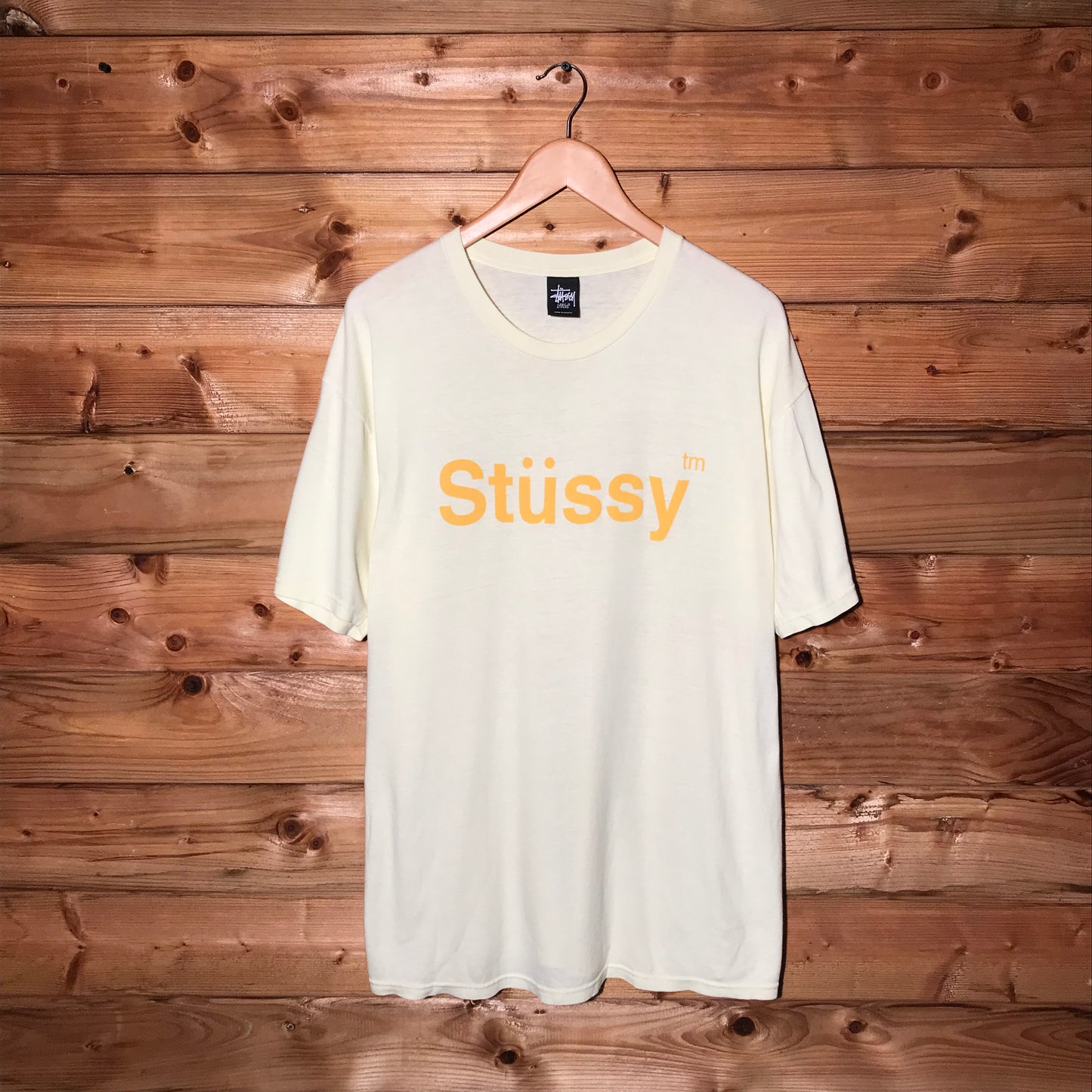 Stüssy US-CA Coordinates Centre Spellout t shirt