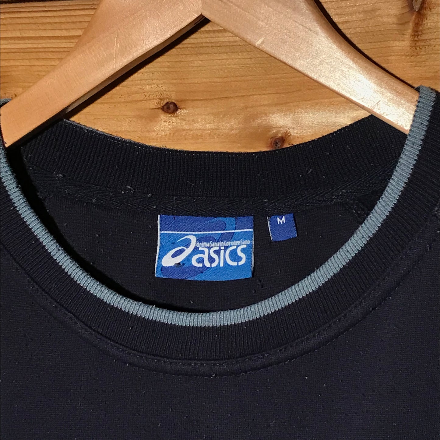 90s Asics 49 Centre Spellout sweatshirt