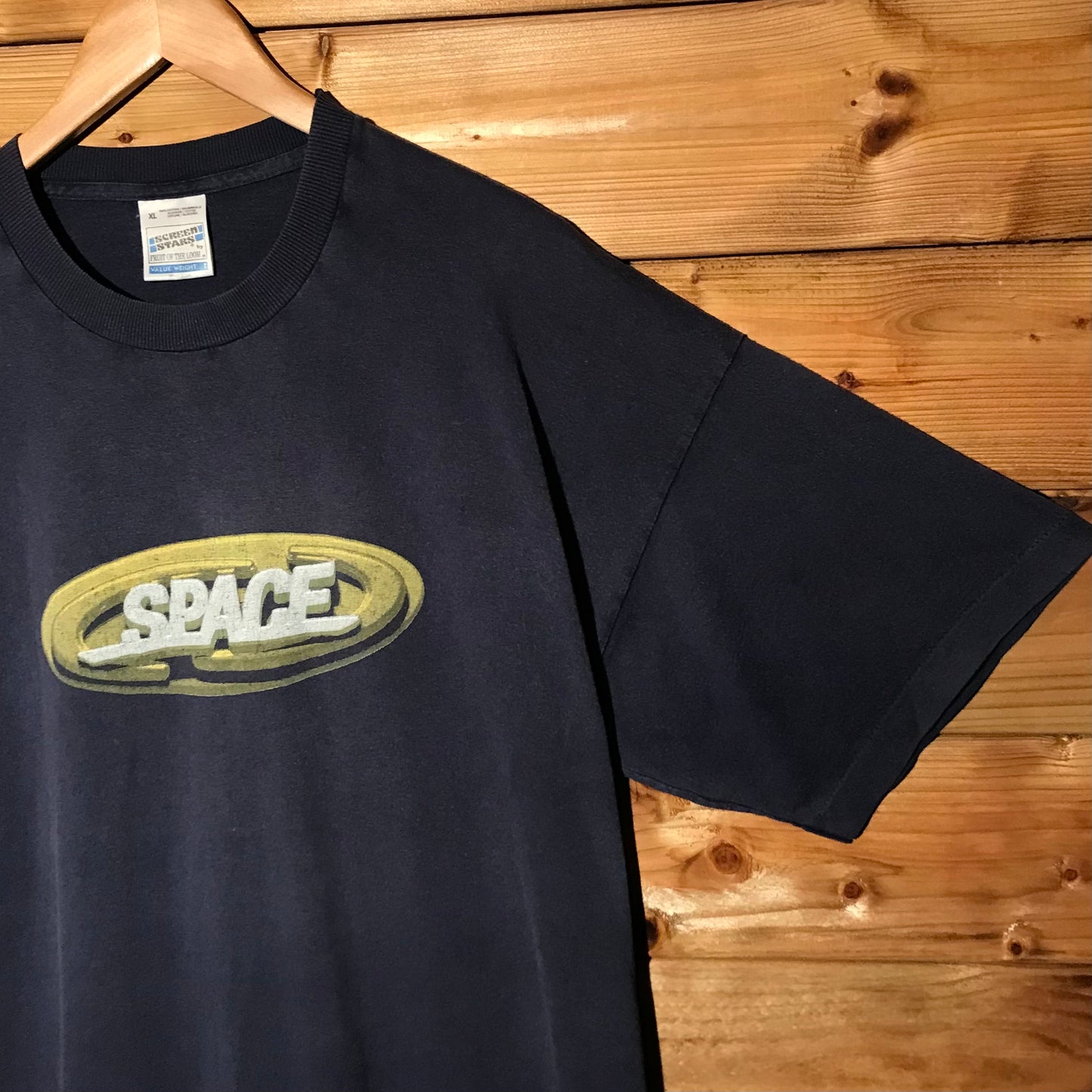 90s Space Centre Spellout Band t shirt