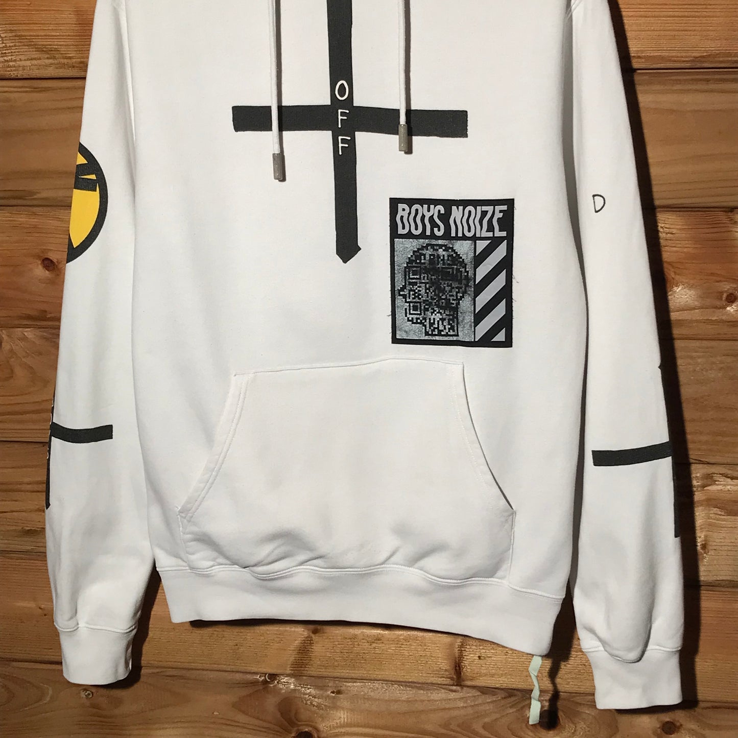 2017 Off White x Boys Noize Mayday Collection hoodie