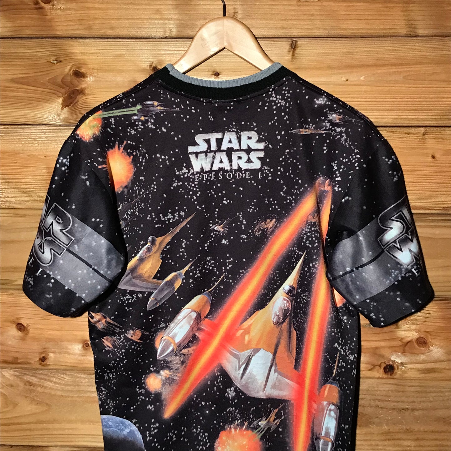 90s Star Wars Episode 1 Promo AOP t shirt